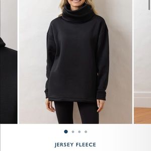 NWT Dudley Stephens Clover Cocoon, Jersey Black Fleece. small